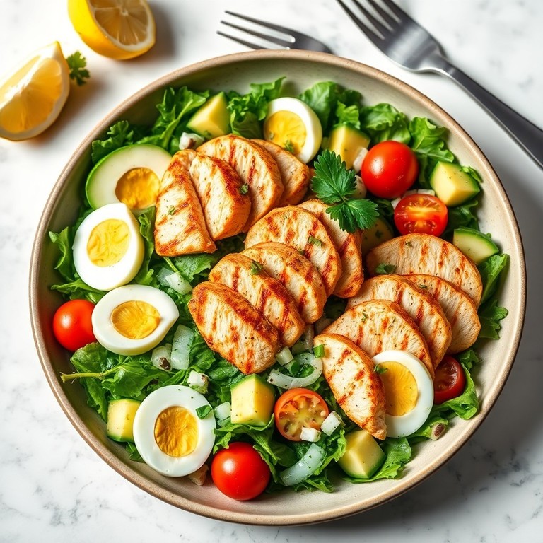 Kip en Avocado Ei Salade