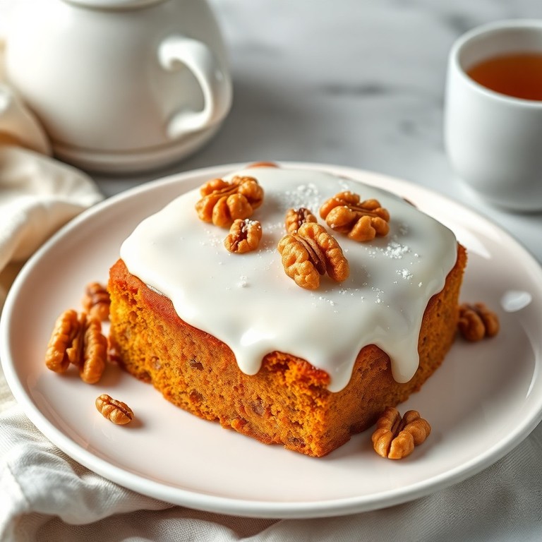 Pastel de Zanahoria y Manzana con Nuez Moscada