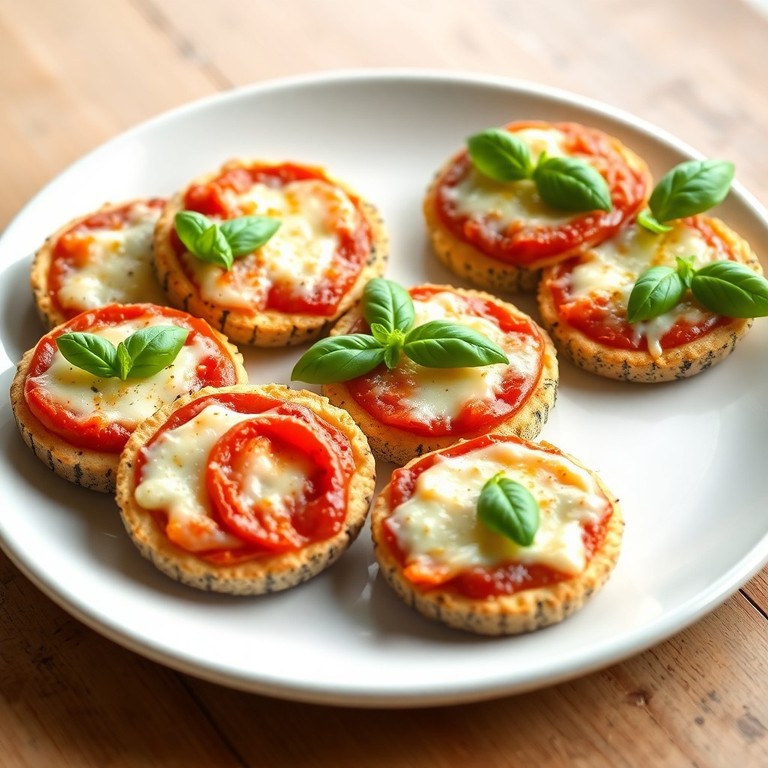Mini Pizzas de Calabacín y Queso
