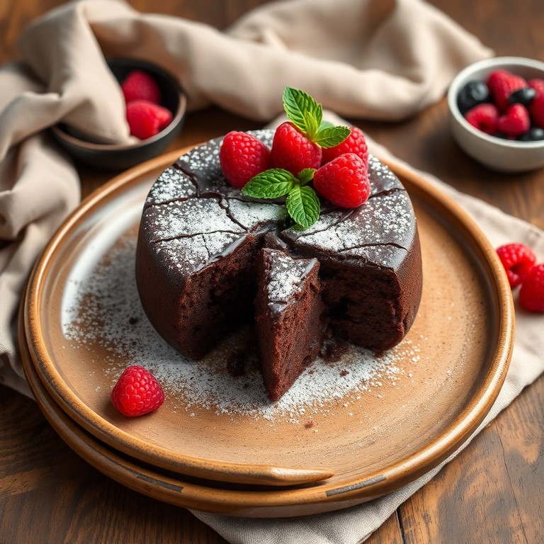 Gâteau au Chocolat Sans Farine et Vegan