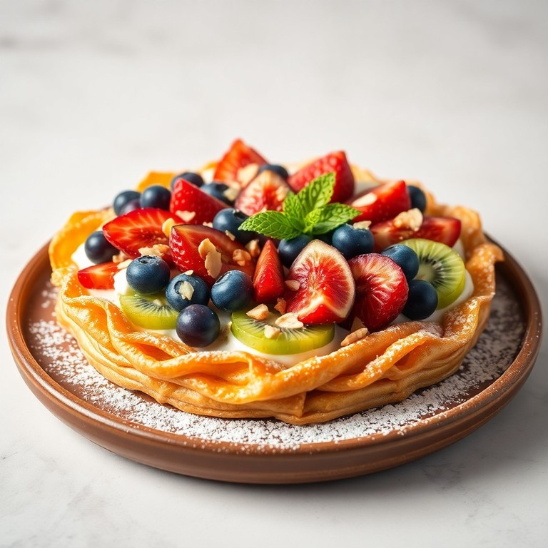 Tarta de Frutas y Philo al Estilo Mediterráneo