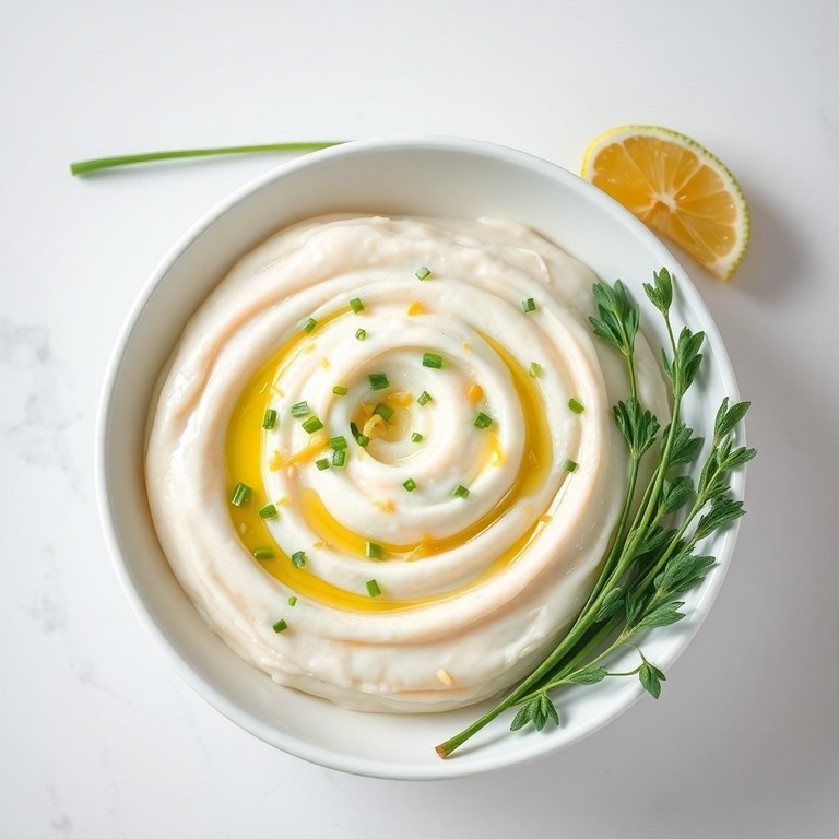 Purée de céleri rave à la citronnelle et au gingembre