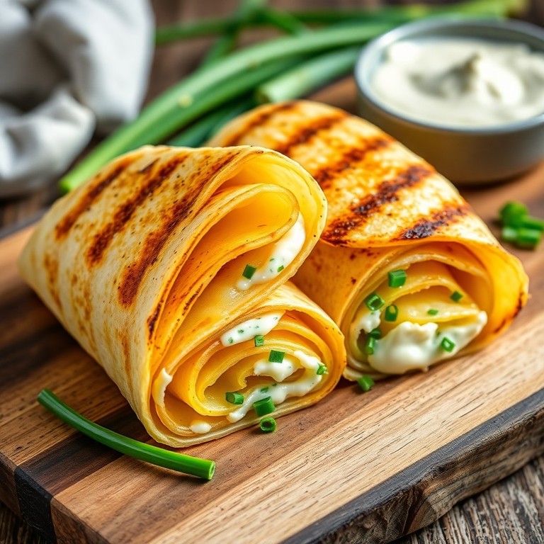Wrap de Pommes de Terre et Fromage