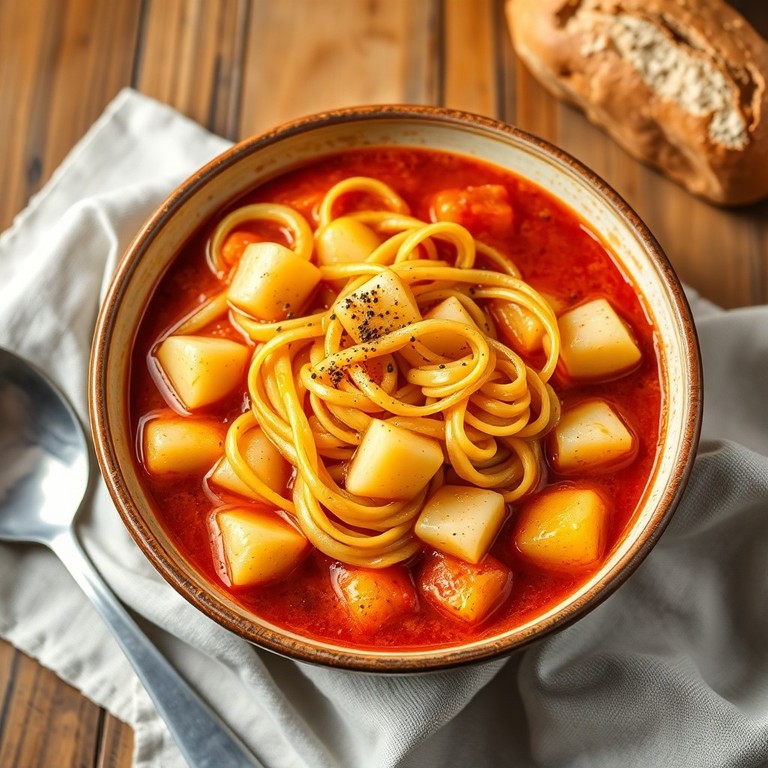 Fideos a la Española con Papas