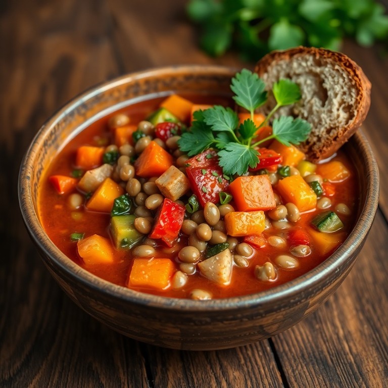 Hearty Lentil and Vegetable Stew