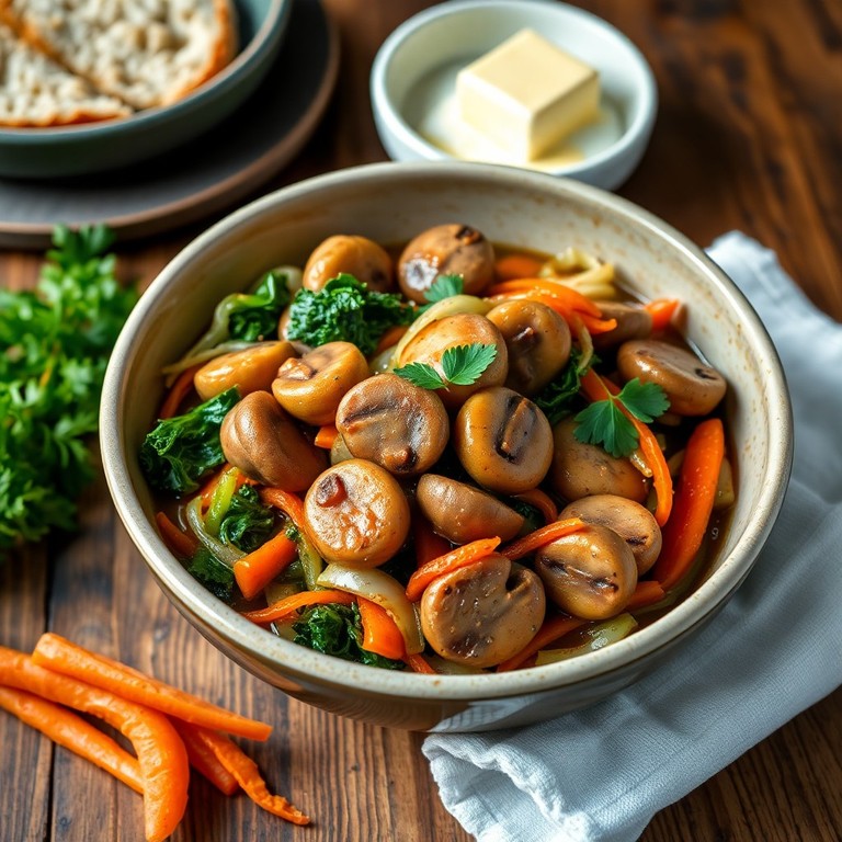 Irish-Inspired Mushroom Stir-Fry
