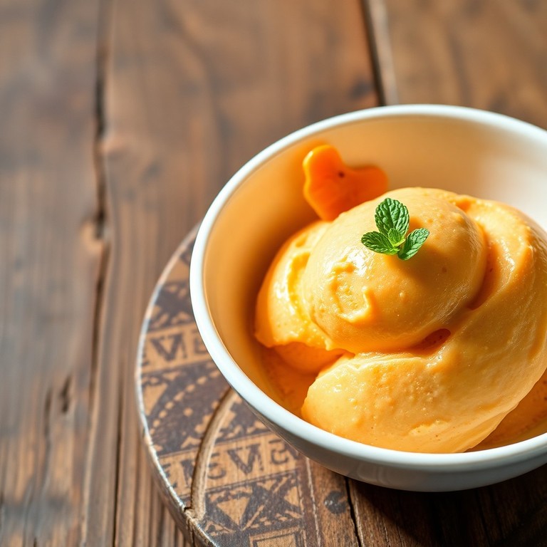 Helado de Zanahoria y Jengibre