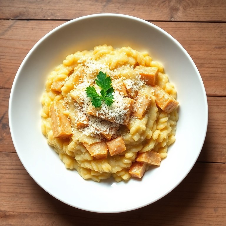 Risotto de Alcachofa y Parmesano