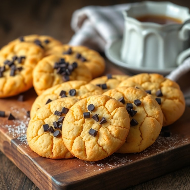 Cookies Crocantes de Manteiga e Granulado