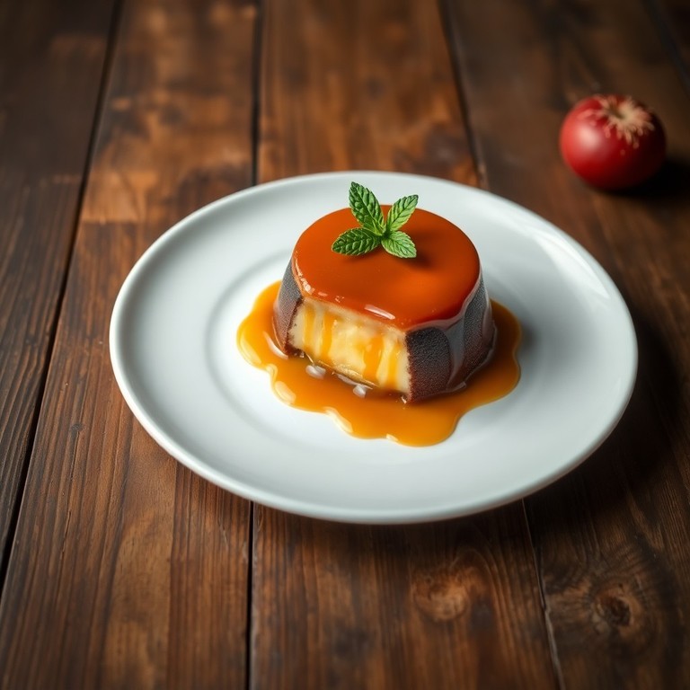 Chocoflan Clásico con Toque de Caramelo
