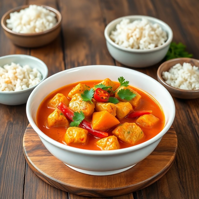 Curry Picante de Pollo y Coco