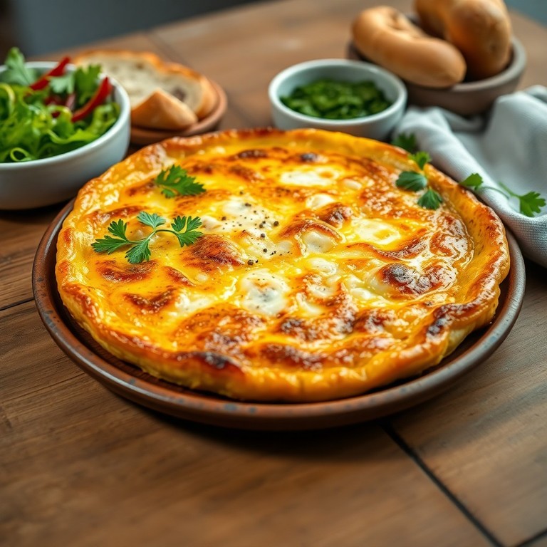 Tortilla de Arroz y Huevo al Estilo Español