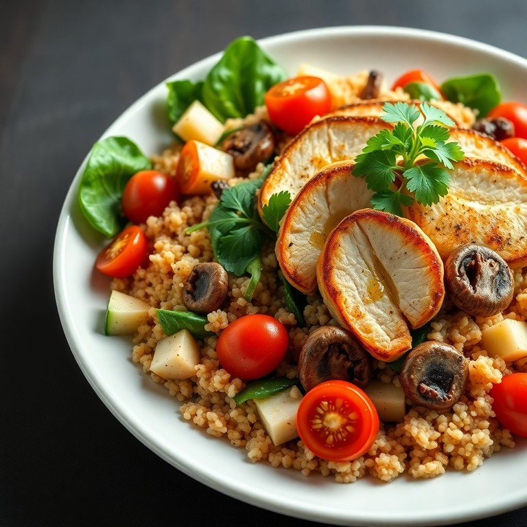 Mediterraanse Bulgur Salade met Koriander en Citroensap
