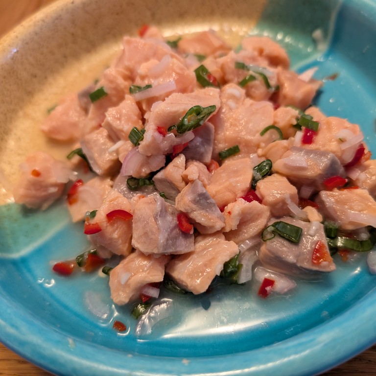 Ceviche vom Lachs