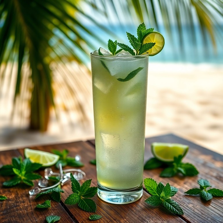 Coconut Mojito Punch