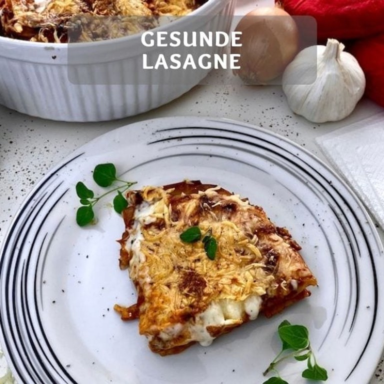 Gesunde Lasagne - Leicht und schnelles Lasagne Rezept