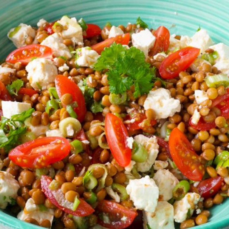 Linsensalat mit Feta – Perfekt für Zwei