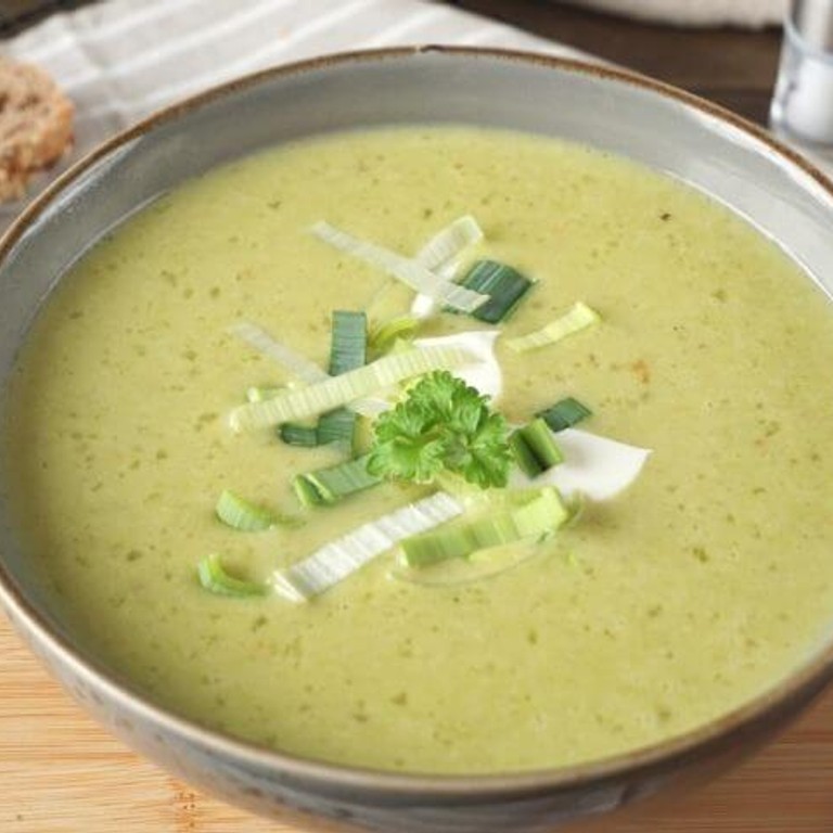 Lauchcremesuppe – vegetarisch, einfach & schnell