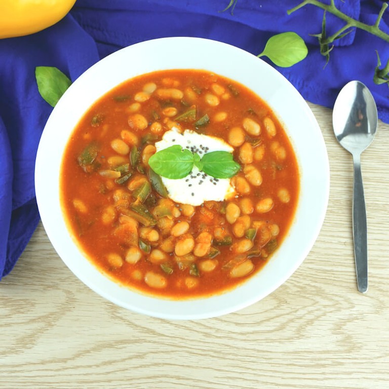 Serbische Bohnensuppe