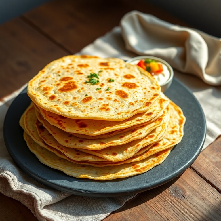 Proteinreiche Quark-Tortillas aus der Pfanne
