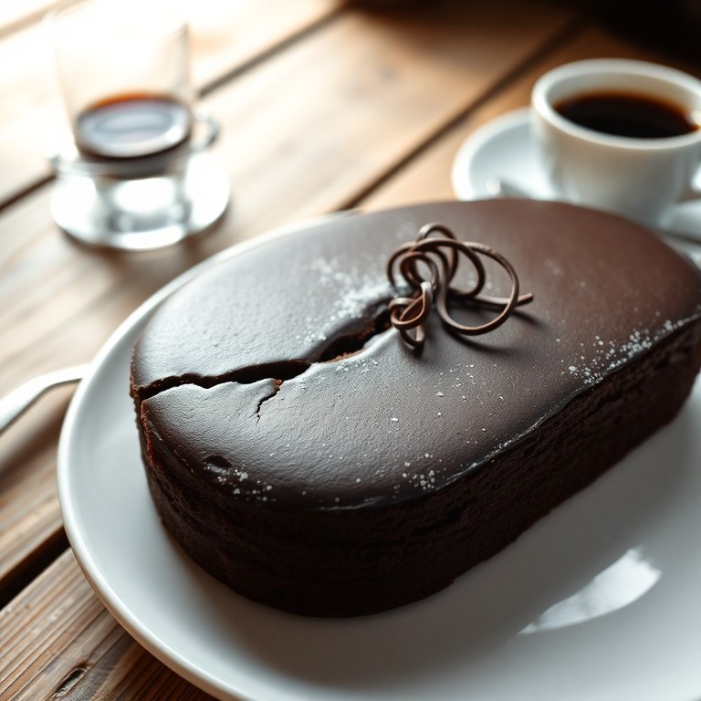Torta al Cioccolato Fondente e Farina 00