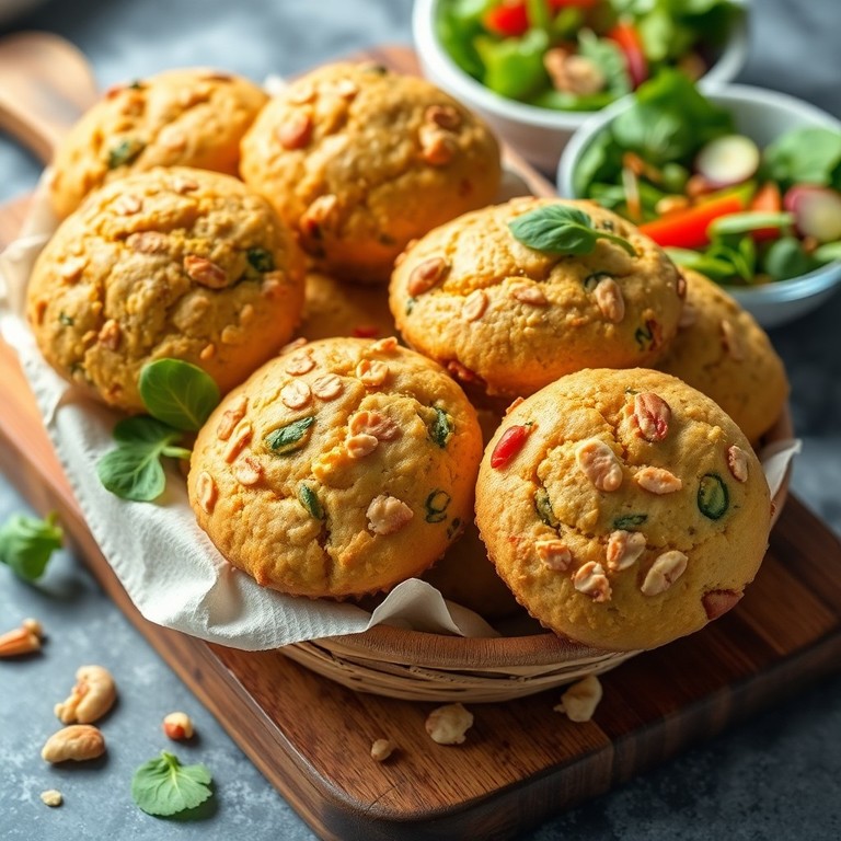 Air Fryer Whole Grain Breakfast Muffins