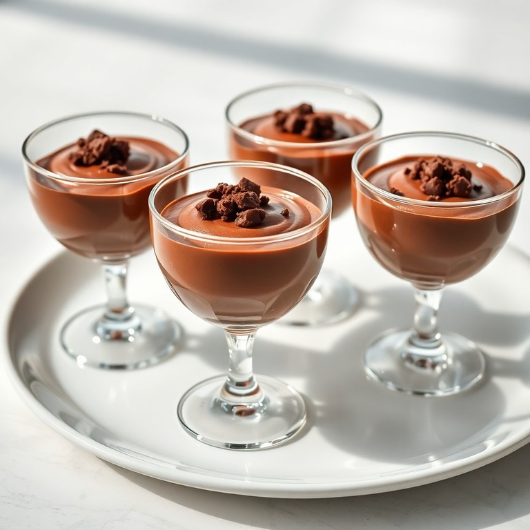 Mousse de Chocolate com Leite e Toddy