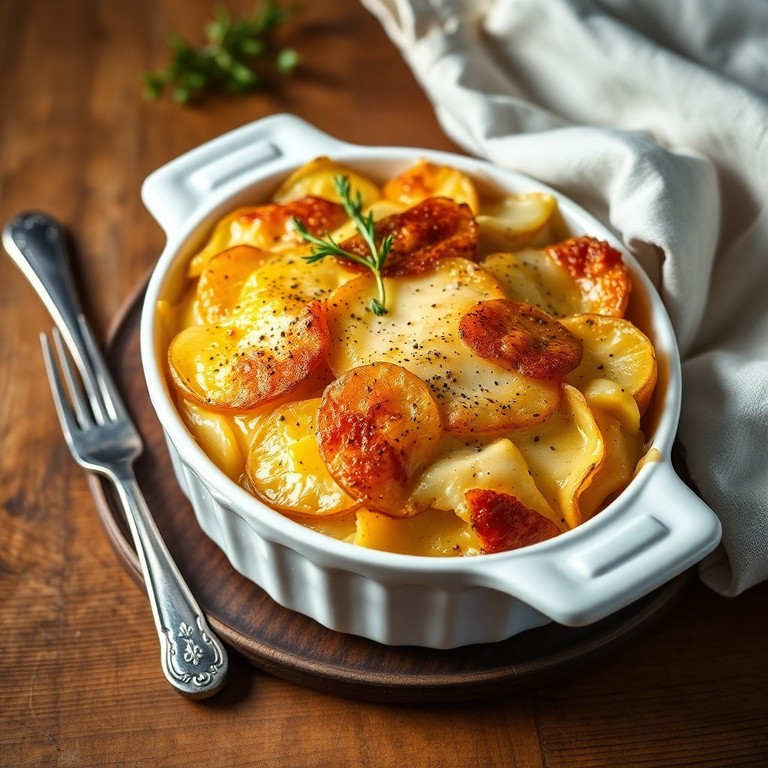 Gratin de Pommes de Terre à la Crème