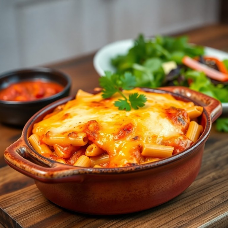 Creamy Tomato Tuna Penne Bake