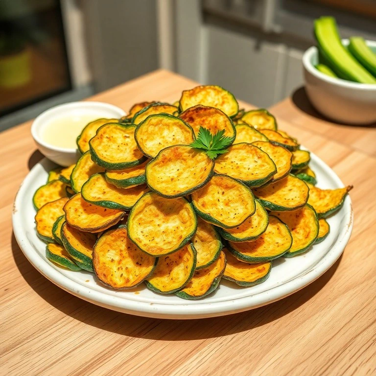 Crispy Air Fryer Zucchini Chips