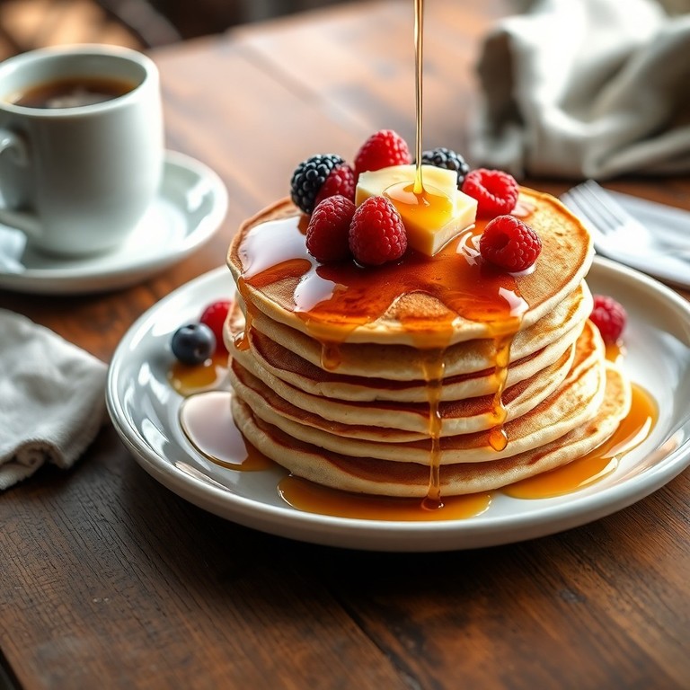Panquecas Americanas de Café da Manhã
