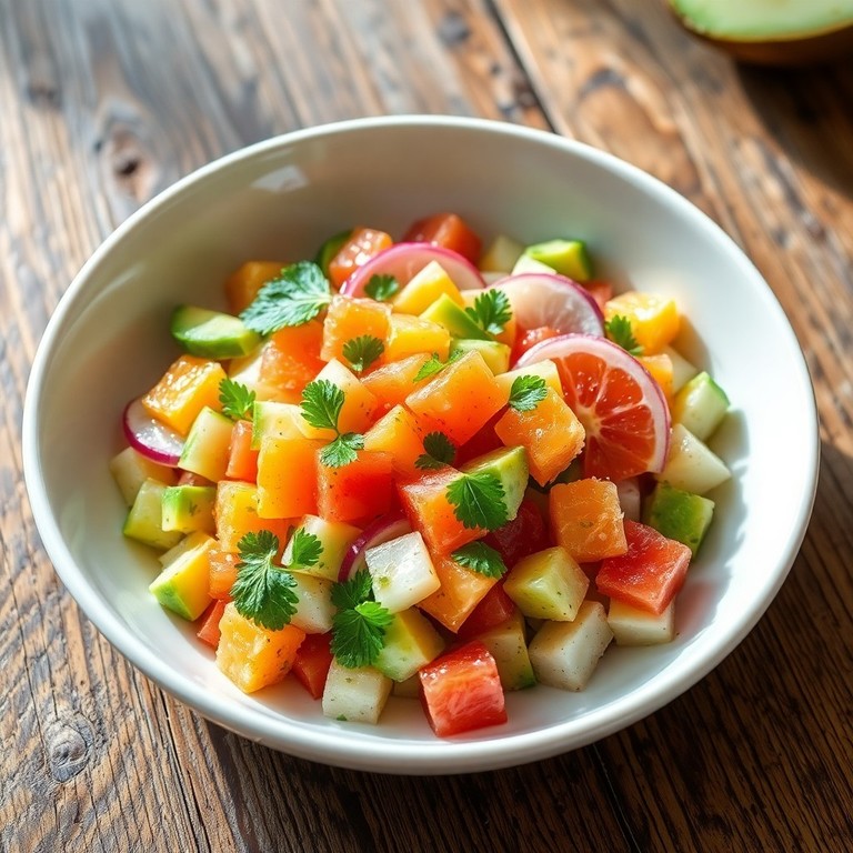 Ceviche Végétal aux Agrumes et Avocat