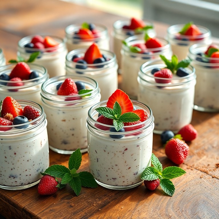 Low-Carb Birchermus mit saisonalen Beilagen