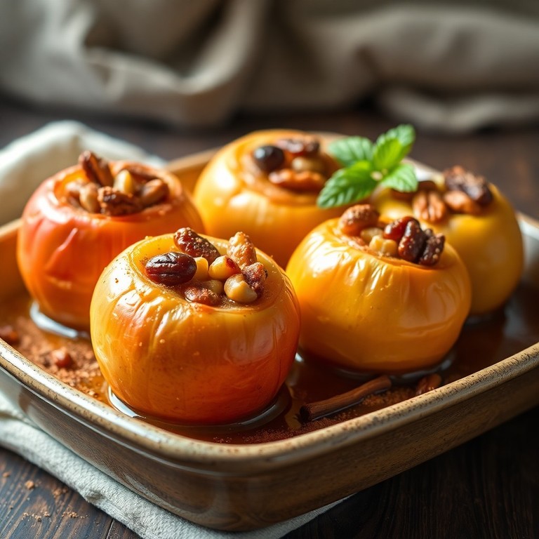 Classic Baked Apple with Cinnamon