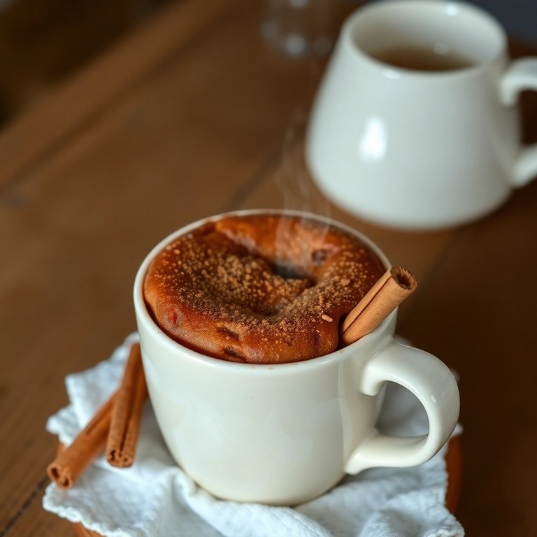 Bolo de Caneca de Café com Canela