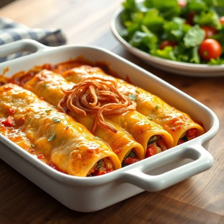 Vegetarische Cannelloni mit Ratatouille-Füllung
