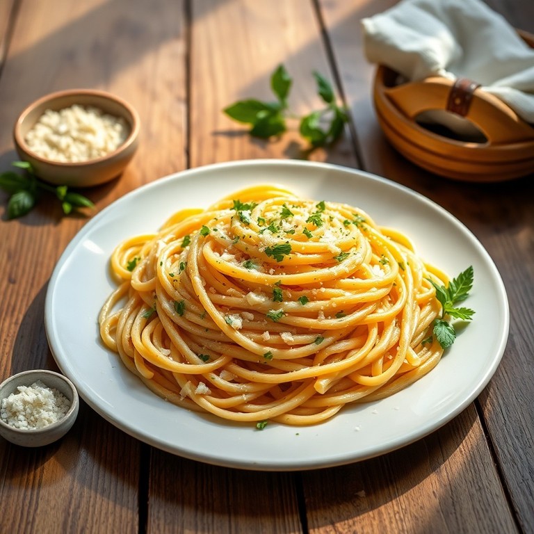 Mediterrane Zwiebel-Knoblauch-Pasta mit Sahnesoße (2) - Mr. Cook
