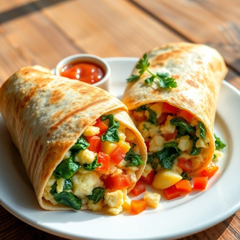 Savory Breakfast Burrito