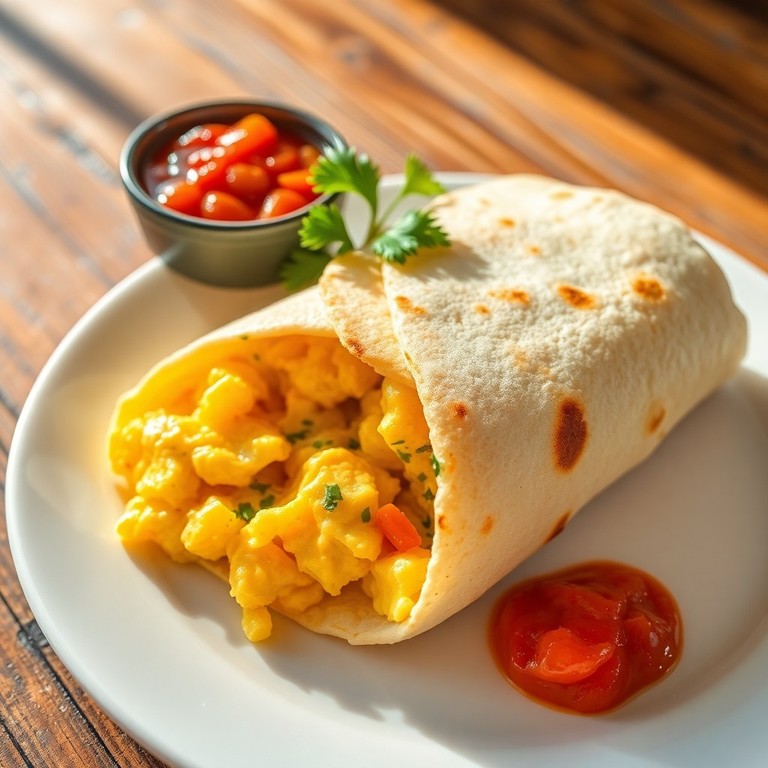 Scrambled Egg Wrap