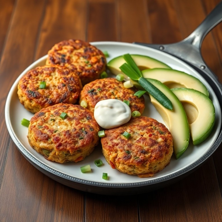 Tartas de Atún y Verduras en Sartén