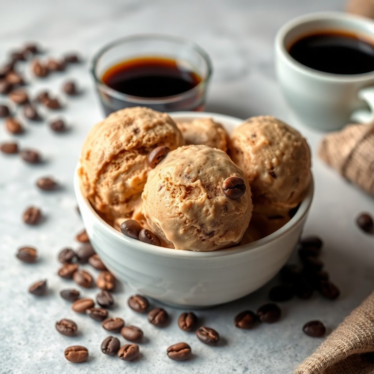 Glace Crémeuse au Café Intense au Ninja Creami