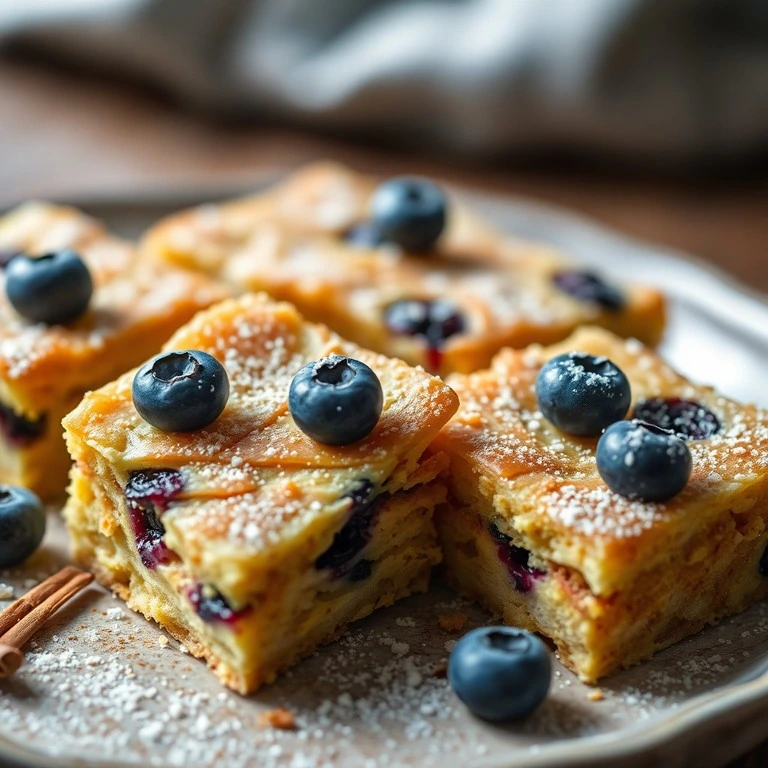 Barra Rápida de Leche y Miel con Arándanos y Canela al Microondas en 10 ...