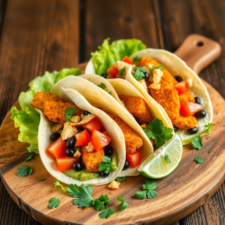 Mexicaanse Kipschnitzel Wraps