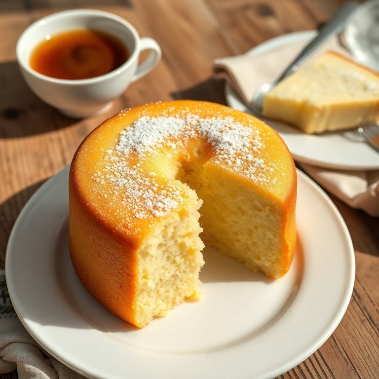 Bizcocho Esponjoso de Manteca y Azúcar