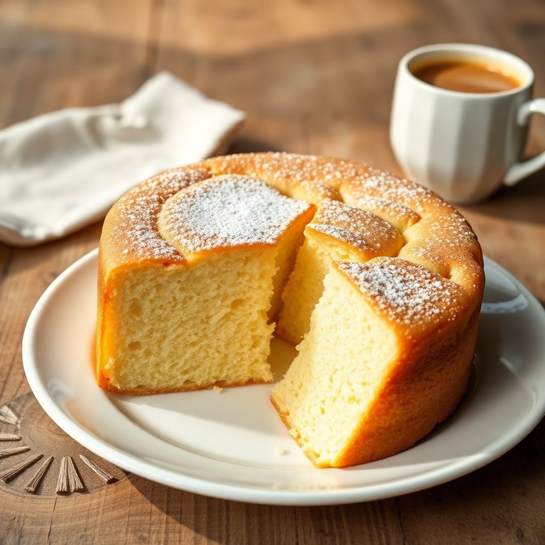 Bizcocho Esponjoso de Manteca y Azúcar