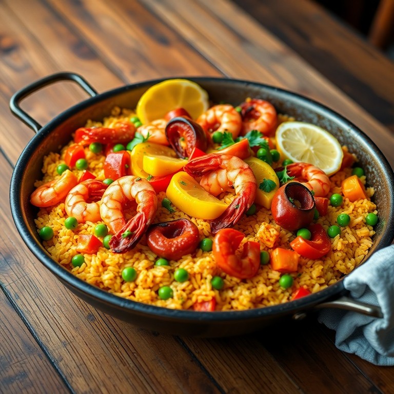 Spaanse Paella met Zoete Paprika en Kruidige Chorizo