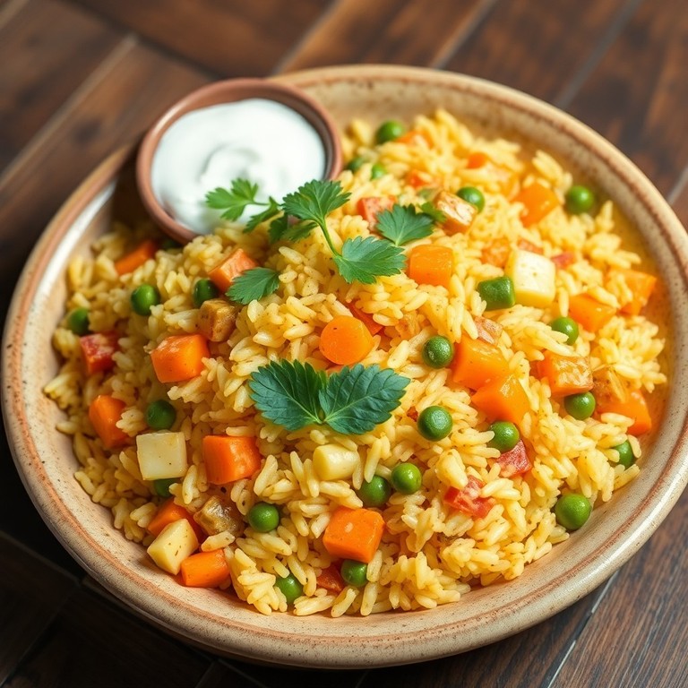 Mild Vegetable Biryani
