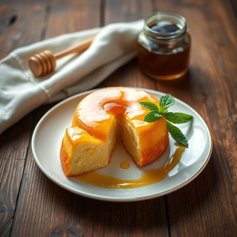 Bizcocho Esponjoso de Miel y Huevos