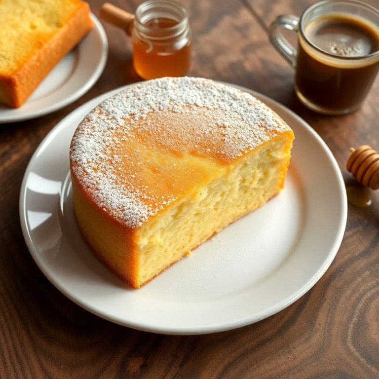 Bizcocho Esponjoso de Miel y Huevos
