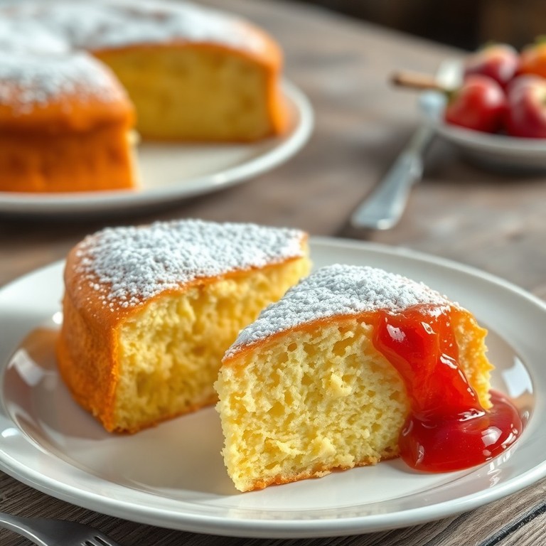 Bizcocho Esponjoso de Miel y Huevos